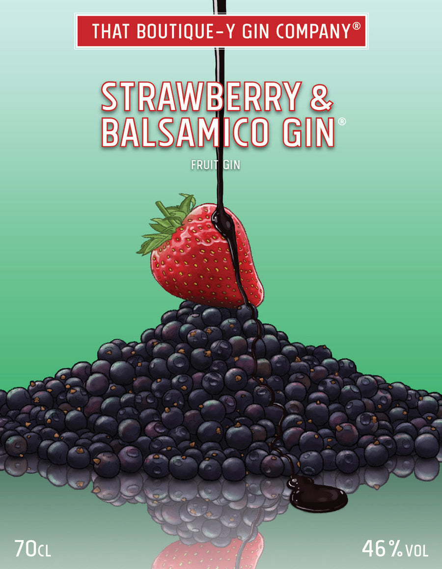 That Boutique-y Gin Strawberry & Balsamico, 5 cl.