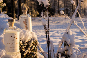 Destilleret gin fra Kalevala i Finland