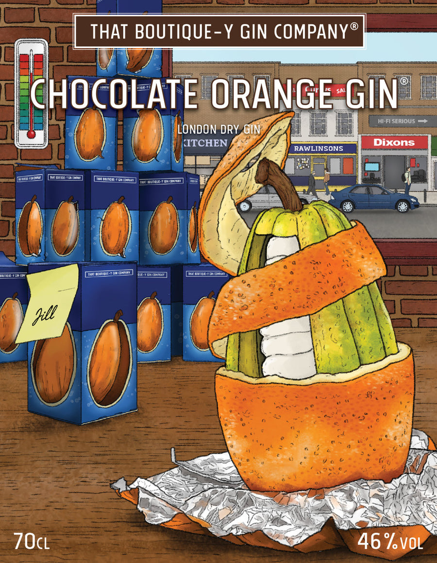 That Boutique-y Gin Company Chocolate Orange Gin London Dry gin