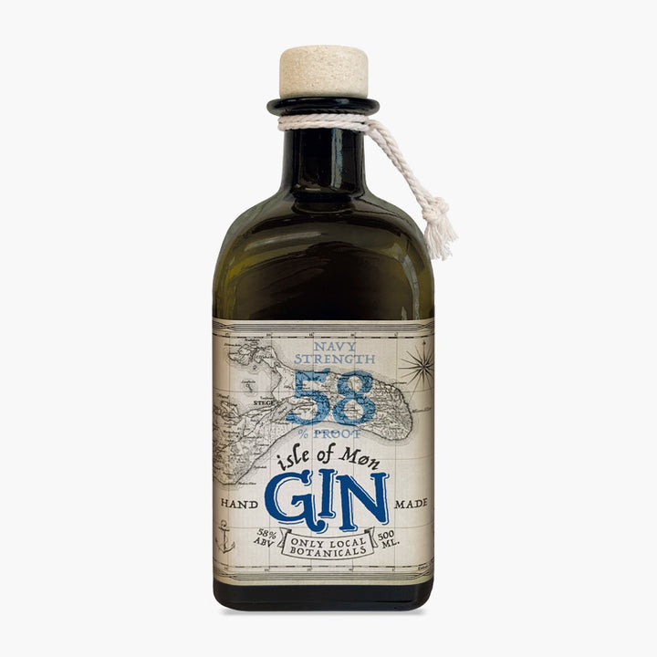Isle of møn navy strength gin